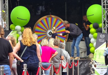 Rad van Fortuin tijdens de Bezemdagen 27 & 28 Februari 2026