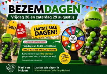 Bezemdagen - augustus 2026