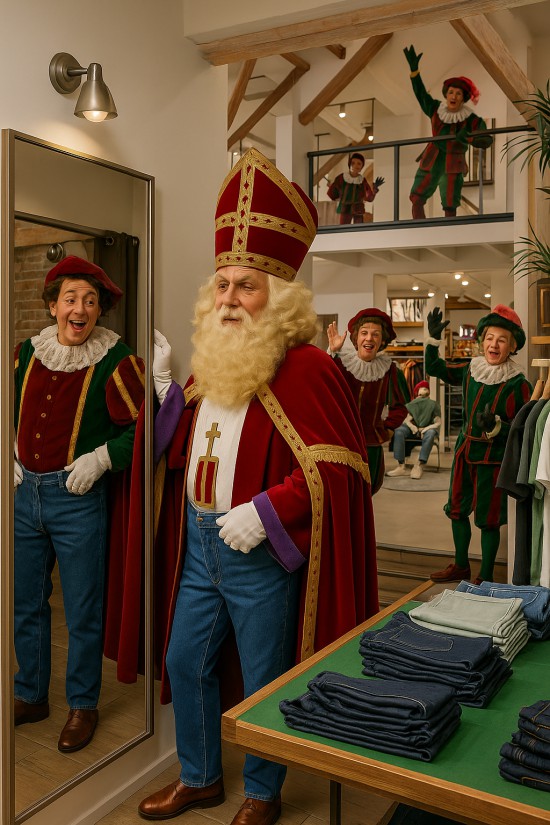 Sint bij Corduroy