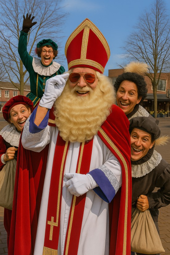 Sint op het Oude Raadhuisplein